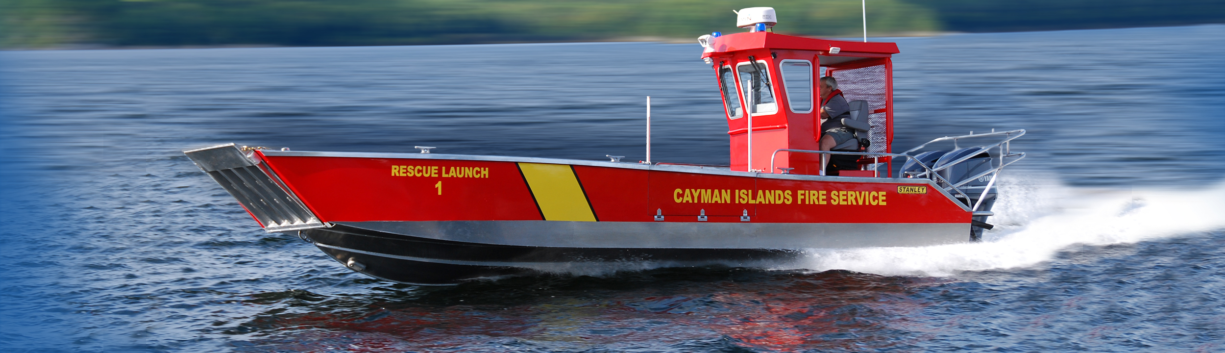 Welded Aluminum Fire Rescue Boat