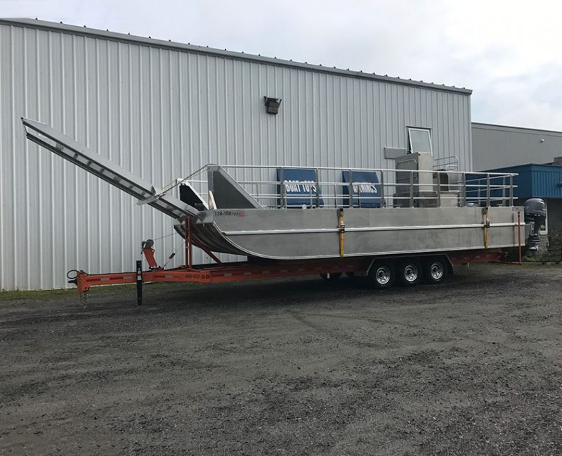 Customized Boat Trailer manufactured by Stanley Boats
