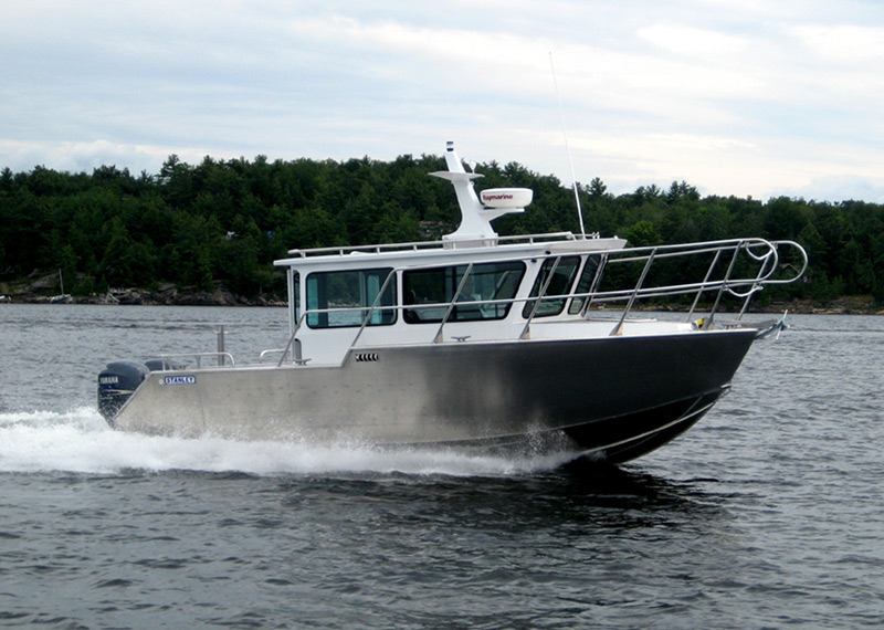 All-weather Coastal Patrol Boat designed for multi-mission, law enforcement, emergency response, search & rescue.