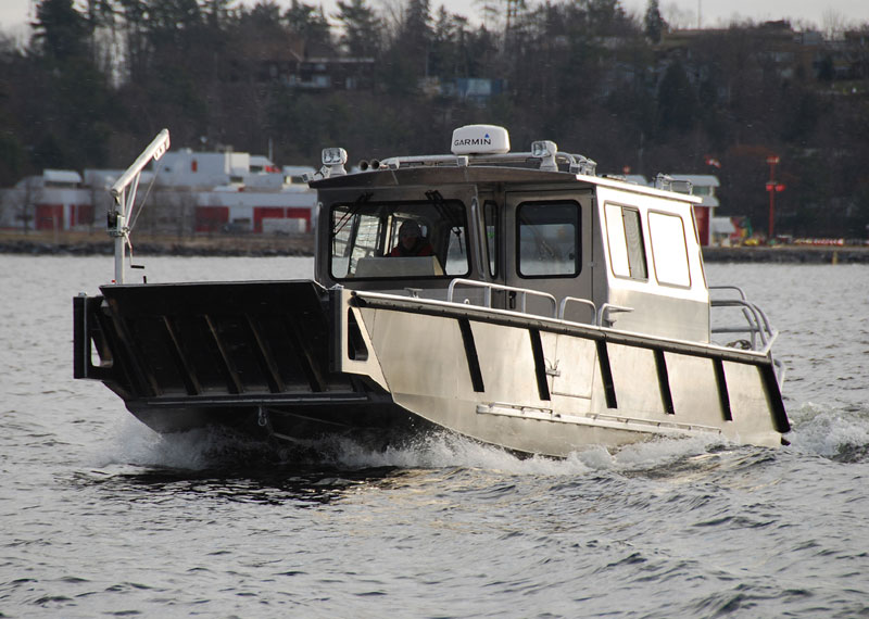 32’ High Speed Rescue Landing Craft multi-purpose vessel, excellent for emergency response and SAR dive teams.