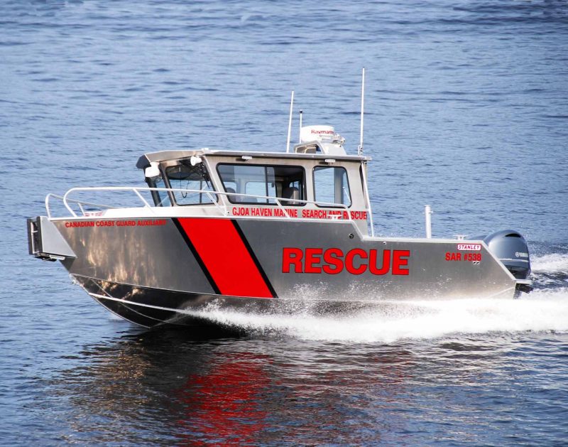 26' (8m) SAR Marine Search and Rescue Boat Stanley Boats